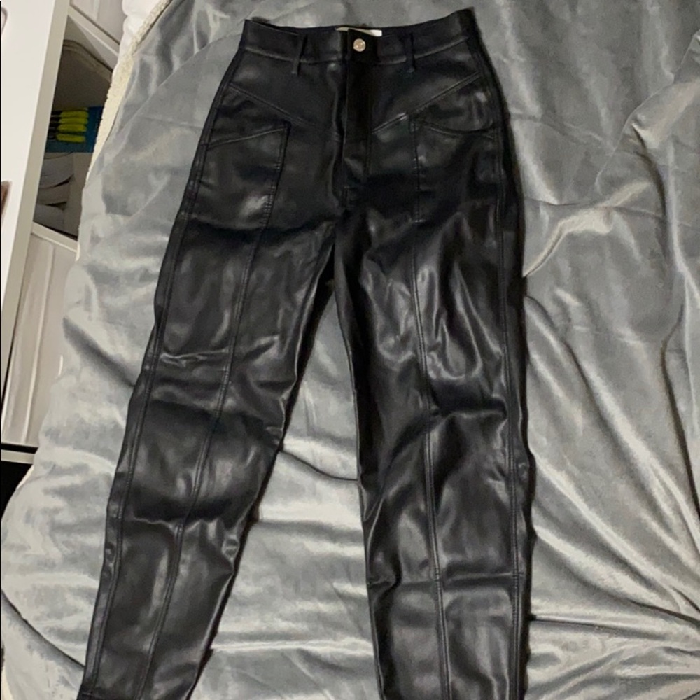 Leather pants